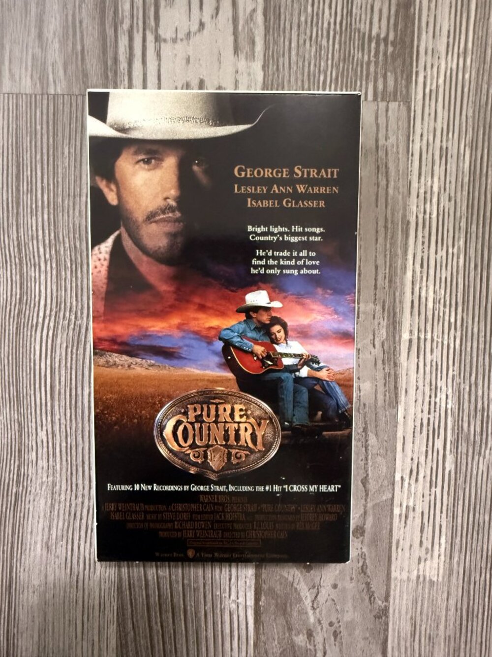 Pure Country VHS | George Strait | Warner Bros 1993 | Vintage Country Music - Picture 2 of 4
